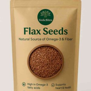 Flax Seeds – Natural Source of Omega-3 & Fiber